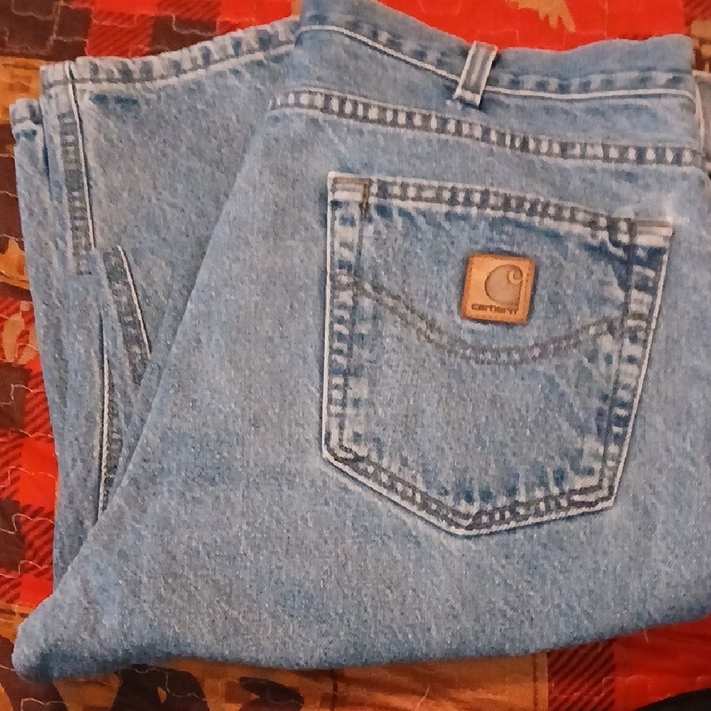 Carhartt Relaxed Fit Light Blue Jeans 36x30